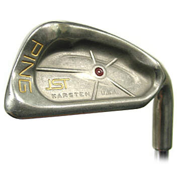 Ping ISI Nickel Single Iron 4 Iron Stock Graphite Shaft Steel Regular Right Handed Blue Dot 38.25in